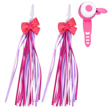 Bike Streamers Kids Decorations Handlebar Streamers Wind Dance Tassel Streamers For Holiday Gifts Celebration Needs Self Adhesive Curly Bows