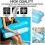 (As show, One size) QQDD Multi-Use Floating Hammock, Inflatable Float 4-in-1 Pool Recliner Float Hammock Water Hamm 4