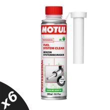 Motul Fuel System Cleaner Petrol Engine Additive Injector Clean 6x300ml