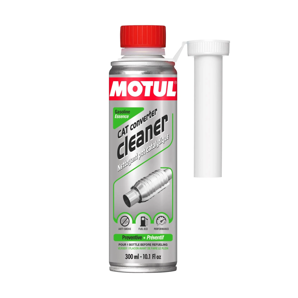 Motul Catalytic Converter Cleaner Gasoline System Additive Treatment 300Ml 3374650322698