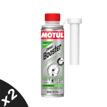 MOTUL Octane Booster Petrol Additive Improves Combustion & Performance 2x300ml