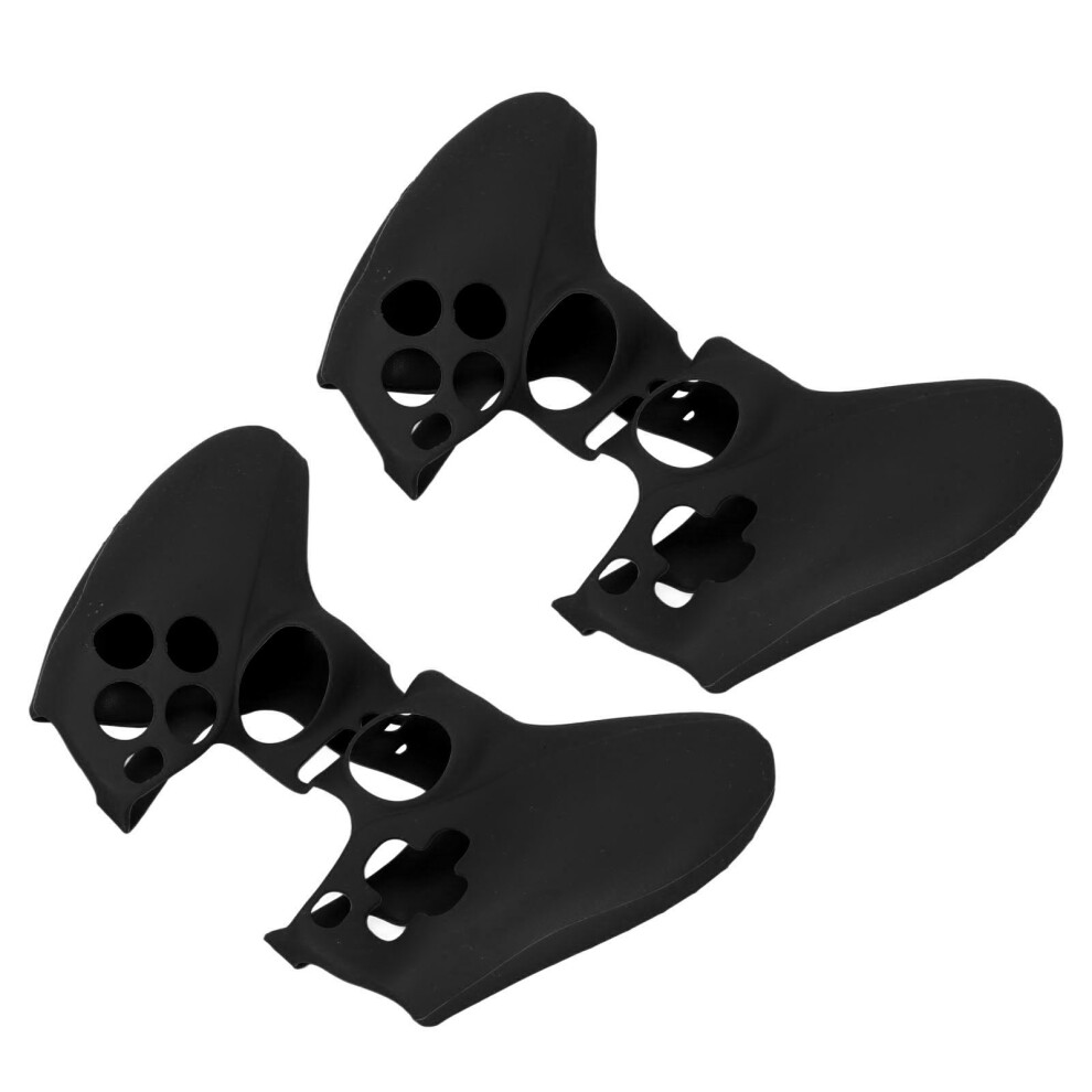 Ps5 Controller Silicone Cover 2Pcs Set - Dustproof & Anti-Slip Black 7901373034896