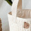 Pure Cotton Baby Bottle Storage Bag, Diaper Caddy, Small Bear Pattern 1