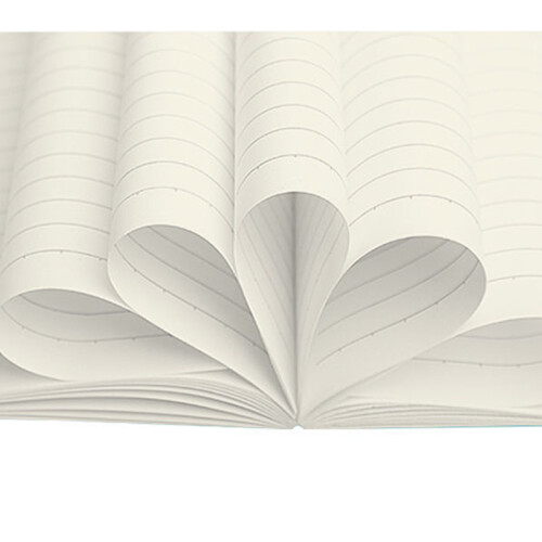 A5(Klein) 86 Blätter A5-Notizbuch - schlichtes Design 2