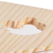 Large Hexagonal Hamster Sand Bath Shower Box – Pet Solid Wood & PET