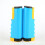 Retractable Table Tennis Net Rack Portable Safe Wavy Edge Blue Yellow 1