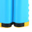 Retractable Table Tennis Net Rack Portable Safe Wavy Edge Blue Yellow 4