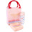 DC Comics DC Comics Lunch Bag Bottle and Snack Pot (Womens Pink) 3