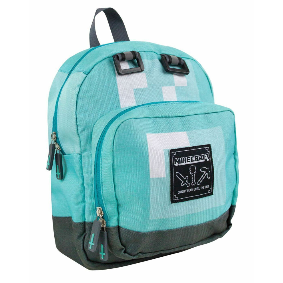Minecraft Diamond Mini Backpack Blue