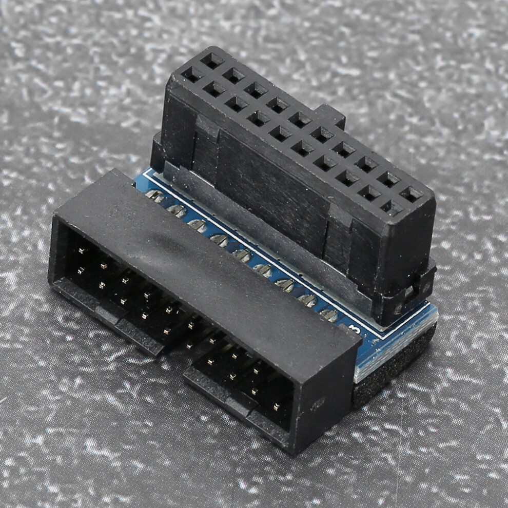 Ph19-A Desktop Motherboard Usb3.0 Socket 90 Angled Converter Black 7891379806033