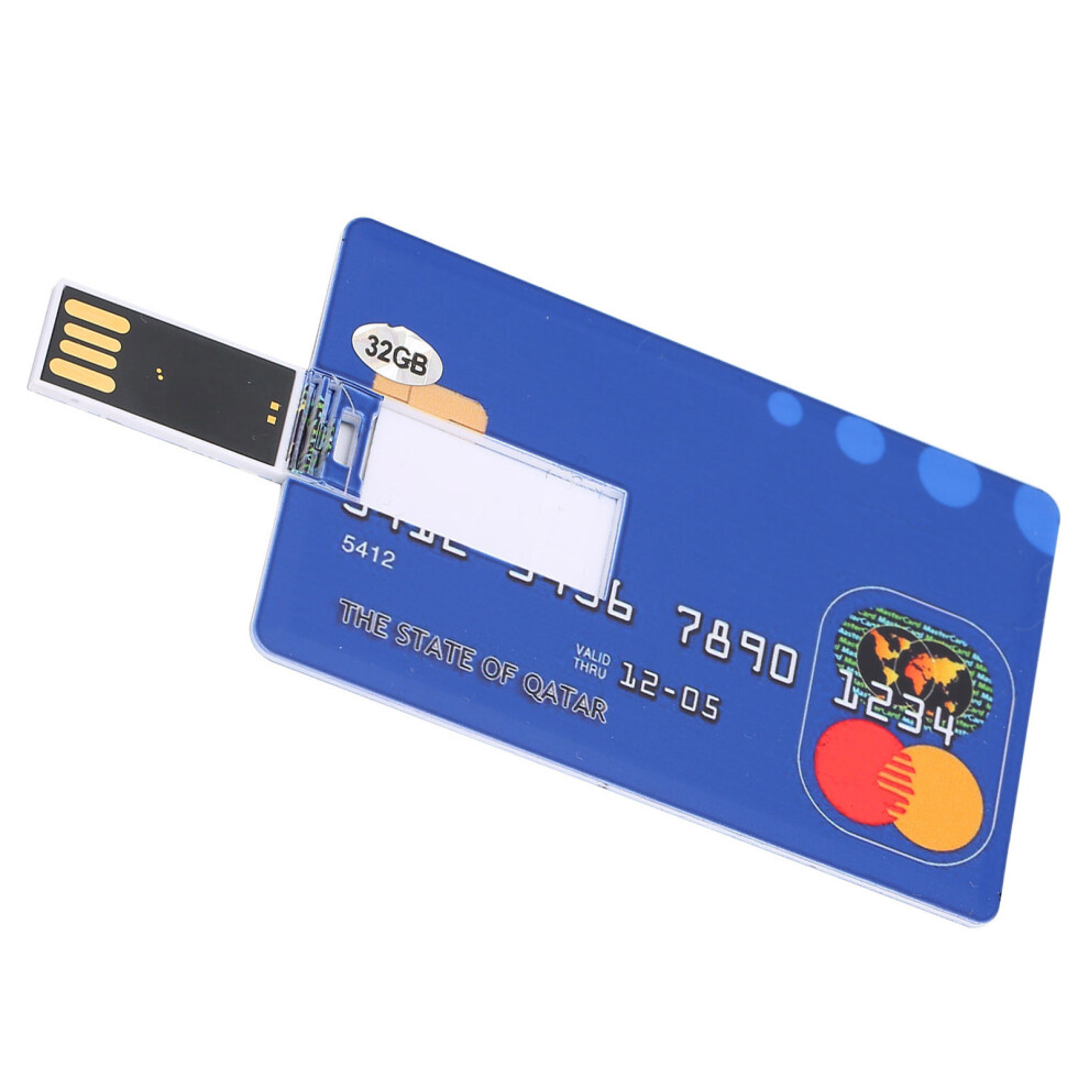 Exquisite 32Gb Card Style Usb Flash Drive For Easy File Transfers 7891378201860