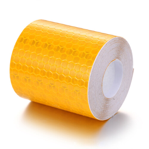Reflective-Stickers For Optimal Safety, Waterproof High Visibility Tape, Micro Prismatic Material Ensures Maximum Reflection