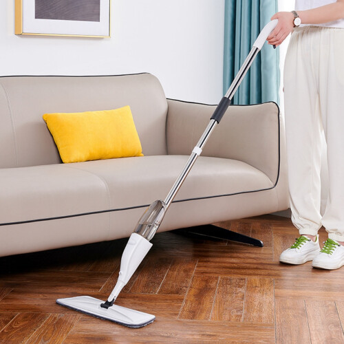 Wet Dry Spray Mop, Sturdy Construction Ergonomic Design For Comfortable Handling, Refillable Bottle For Customized Cleaning Solutions 1