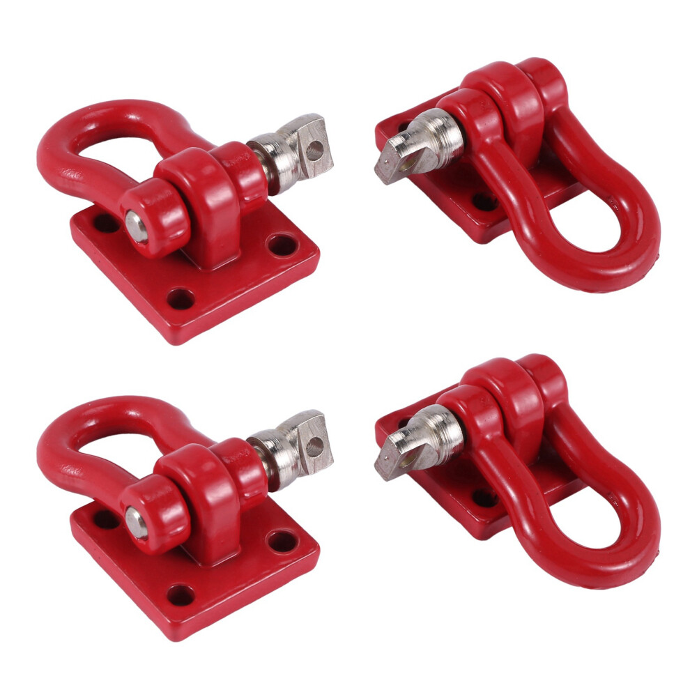 2 Pair Trailer Hook 1: 10 Scale Accessory For Rc Crawler Scx-10 Truck 6032618077727