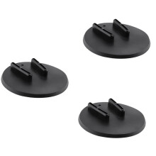 3X Motorcycle Kickstand Pad Kick Stand Coaster Puck for Touring Sportster