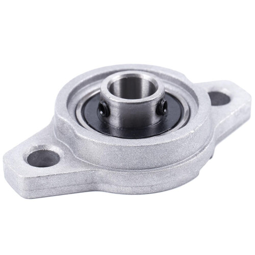 2X KFL000 Bore Inner 10mm Flange  Mounted Pillow Block Bearings 2