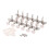 2X 6R6L 12 String Acoustic Guitar Tuning Key Peg Tuner Machine  String Tuner Button 4