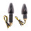 6X Universal 12V Motorcycle Turn Signal Indicator Light Front Back Flashing Halogen Light Blinker Flash for 4