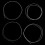 8Pcs/Set White Durable Nylon Ukulele Strings Replacement Part for 21 Inch 23 Inch 26 Inch Stringed Instrument 7
