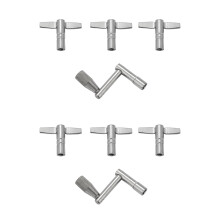 Drum Keys 8 Pack Drum Tuning Key with Continuous Motion Speed Key Percussion Instruments Parts for Drummers