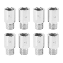 4X Mountain Road Bicycle Pedal Lock Extension Shaft Pedal Extension Extension Steel Shaft Pedal Extender for MTB Pedal