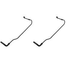 2X Soupape de Papillon Automatique de Parcs Au Tube Dur de Tuyau de Thermostat pour la Croisière 1.6 Aveo / Astra / Verano 55574685 55559352