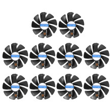 10X 95mm CF1015H12D DC12V Enfriador de Tarjeta de Video Ventilador de Enfriamiento Reemplazar Por Zafiro NITRo RX480 8G RX 470 4G GDDR5 RX570 4G / 8G