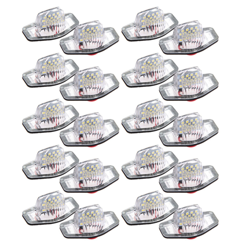 20X Error Free Led License Plate Lamp For Crv Fit Jazz Crosstour Light 6031431296971