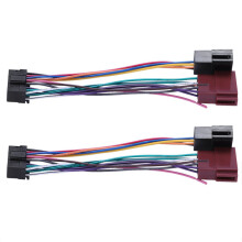2X Arnés de Radio Estéreo para Coche de 16 Pines para  Radio  Plug Adaptador Automático Arnés Conector Sksy16-21 Iso