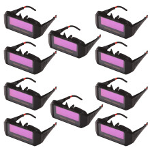 10X Automatyczne Fotoelektryczne Okulary Spawalnicze Zasilane Energią SłOneczną SamośCiemniająCe Maski Spawalnicze Okulary Ochronne SzkłO