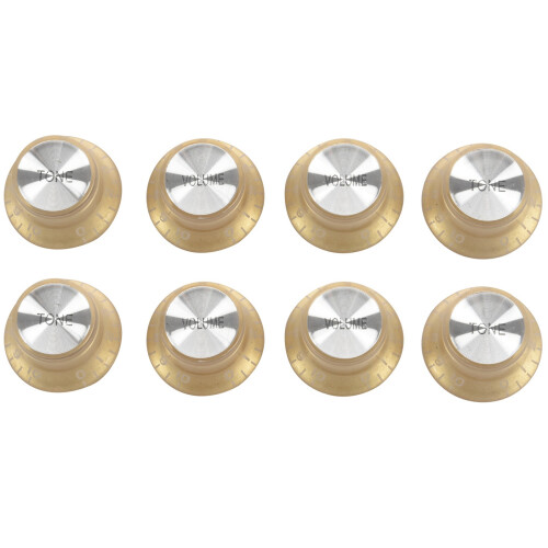 8X Set Gold Top Hat Knob for  for  Gold Foil Button