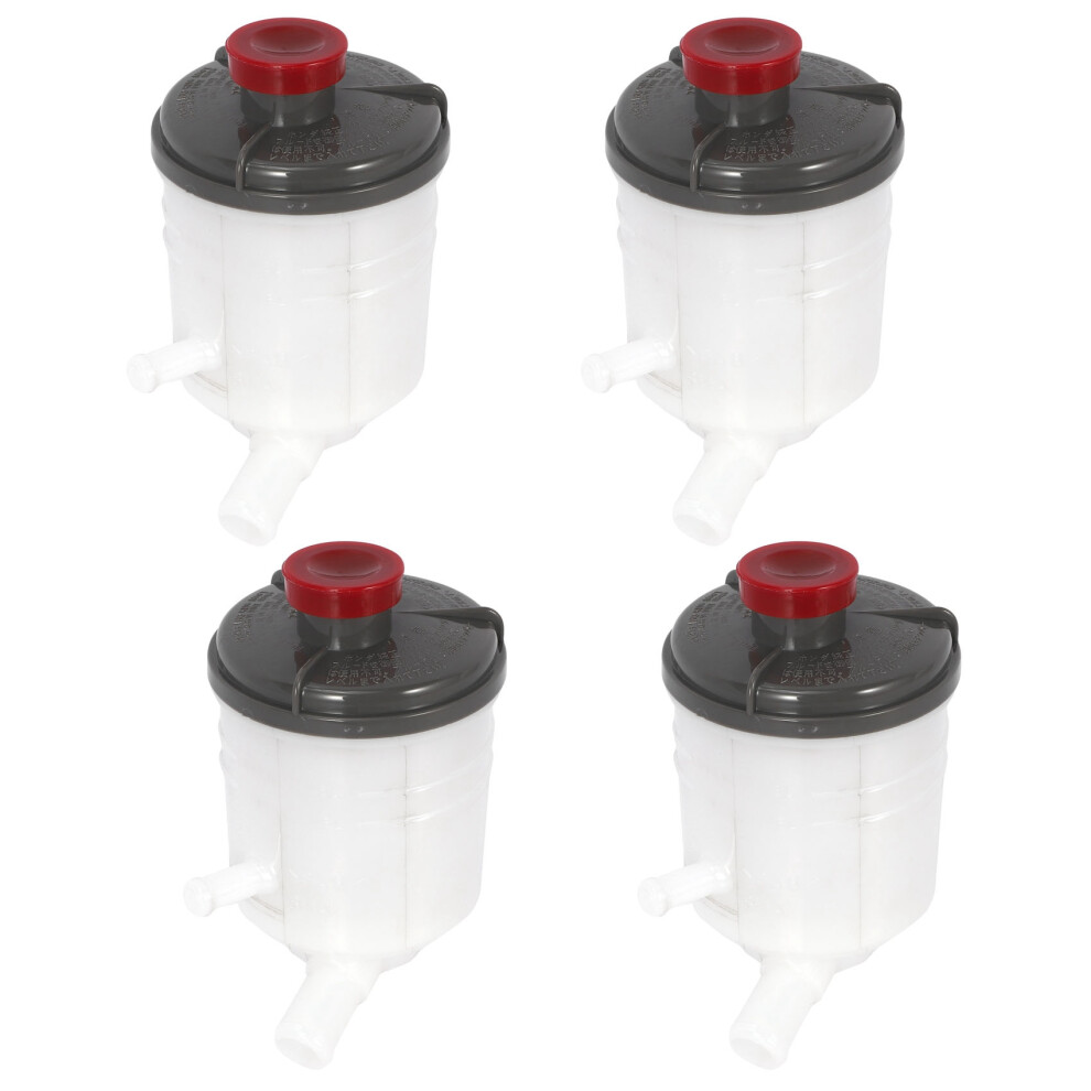 4X Power Steering Pump Fluid Reservoirs Oiler Oil Tank For 2006 2007 2008 2009 2010 2011 Fa1 White/Black 6032331617606