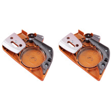 2X Cubierta Protectora Lateral del Embrague del Freno de Cadena para Motosierra  340 345 346 350 353 357 359