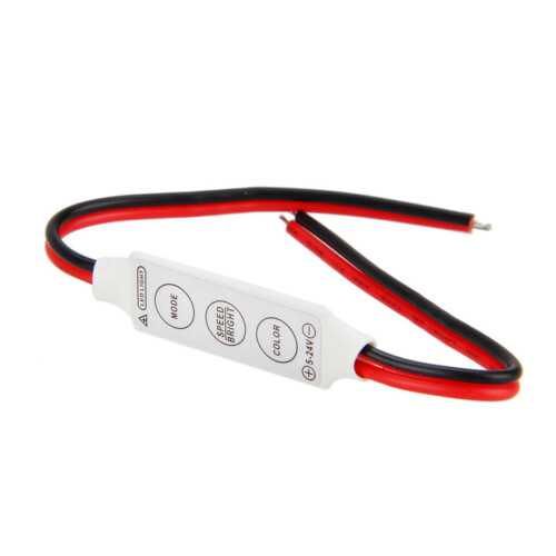 10 x 12V Wired Control Module with Strobe Flash for Car or Household LED Strip/Bulbs 1