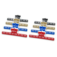 8 Pcs Music Book Note Paper Ruler Sheet Music Spring Clip Holder for Piano Guitar Violin Viola Cello Performance