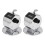 2X Round Base 4 Digit Manual Hand Tally Mechanical  Click Counter 1