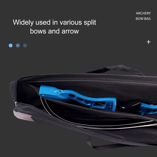 Portable Recurve Bow Carry Bag with Spacious Compartments 2
