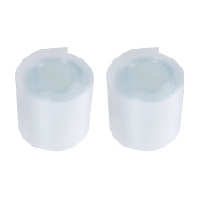 2Stck 2 M 43mm 27 mm Durchmesser PVC Waermeschrumpfschlaeuche Klar fuer 1 x 26650 Akku