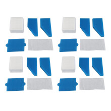 20x Set di Filtri Adatto per Aspirapolvere Thomas Aqua + Multi Clean X8 Parquet, Aqua + Pet & Family