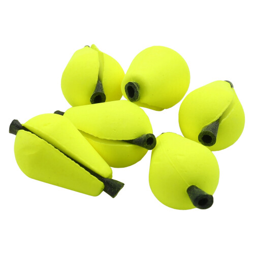 12Pcs Fly Fishing Float Strike Indicators Foam Yellow 2