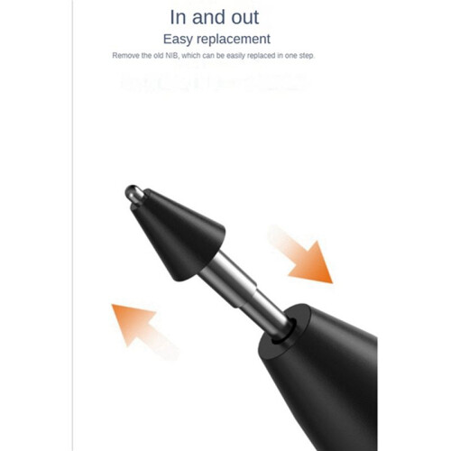 For   Stylus Pen Nib 10Pcs Replaceable High Sensitivity Writing Drawing Tablet Pencil Tip Accessories,Black D 2