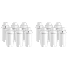 for Longlast Water Filter Pitcher for Drinking Water for Mavea 107007, Classic 35557, OB03, Maxtra, 12 PCS