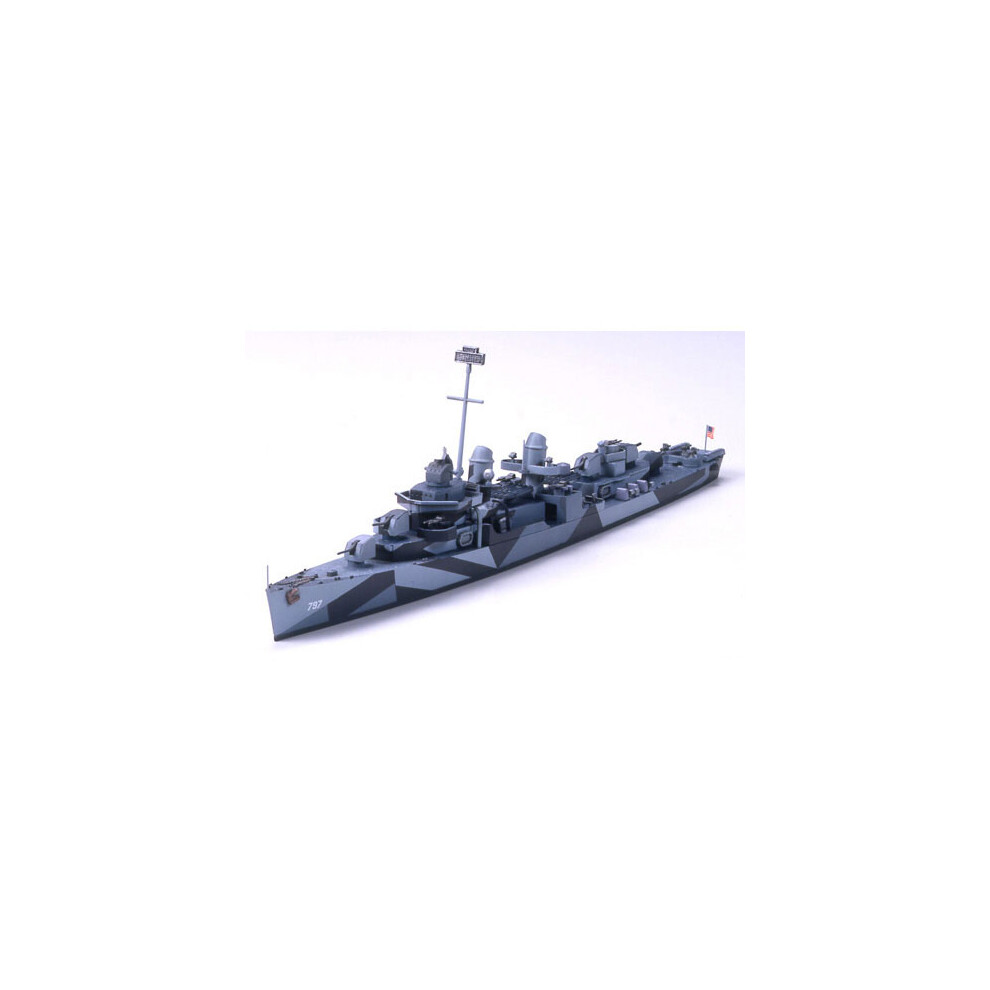 US Destroyer Cushing - 1/700 Ship Model Kit - Tamiya 31907