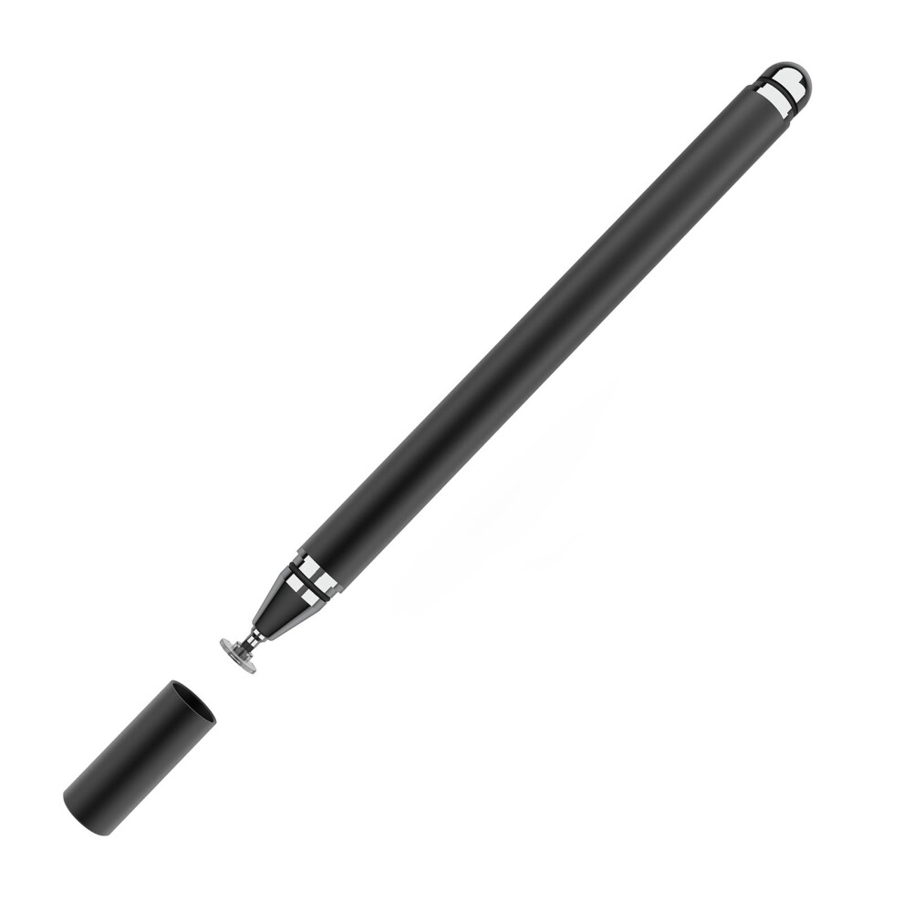 Ergonomic Grip Capacitive Phone Pens For Touch Screens Sensitivity Touch Pen Capacitive Disc Tip Black 9426802585209