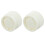2pcs M30x1.5 TRV Heating Thermostatic Regulating Cap White Plastic Radiator Adjustment Covers 3