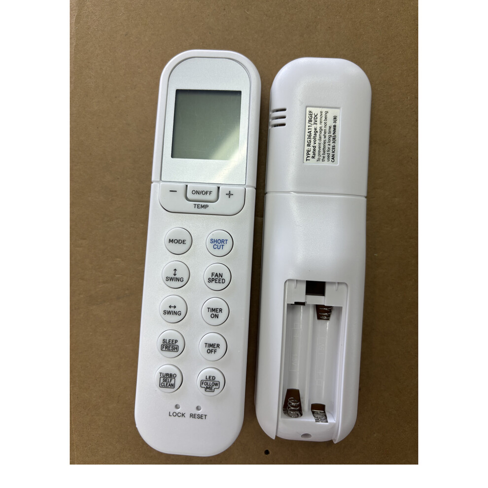 Ac Remote Control Rg36a11/Bgef For Midea Air Conditioner Rg36a/Bgef-Ar3 Rg36y1/Bgcefu2 Rg36f1/Bgefu1 6935161492286