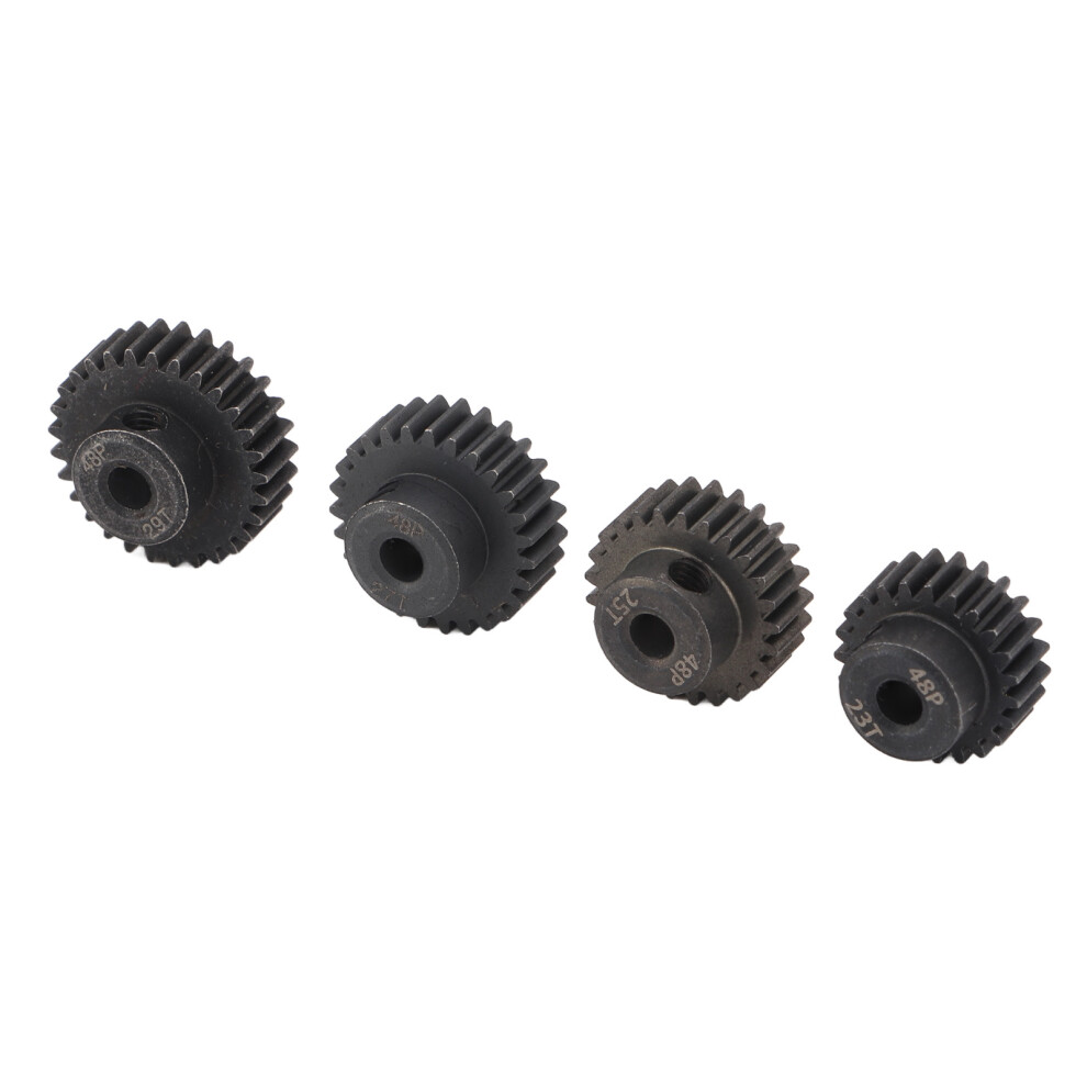 Metal Rc Pinion Gear Set 48P 23T 25T 27T 29T For 1/10 Rc Cars Rustproof 8411375281420