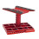 Aluminum RC Car Work Stand 360 Rotatable, Lockable Height, Red 1