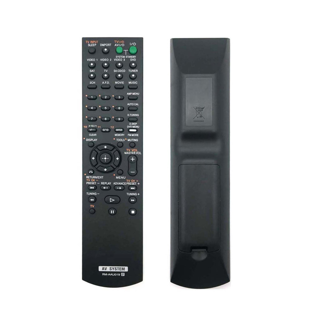 Remote Control Rm-Aau019 For Sony Av System Rm-Aau025 Ht-Ddw670 Ht-Ddw670t Str-K670p Htd-Dw685 Str-K790 6935161458619