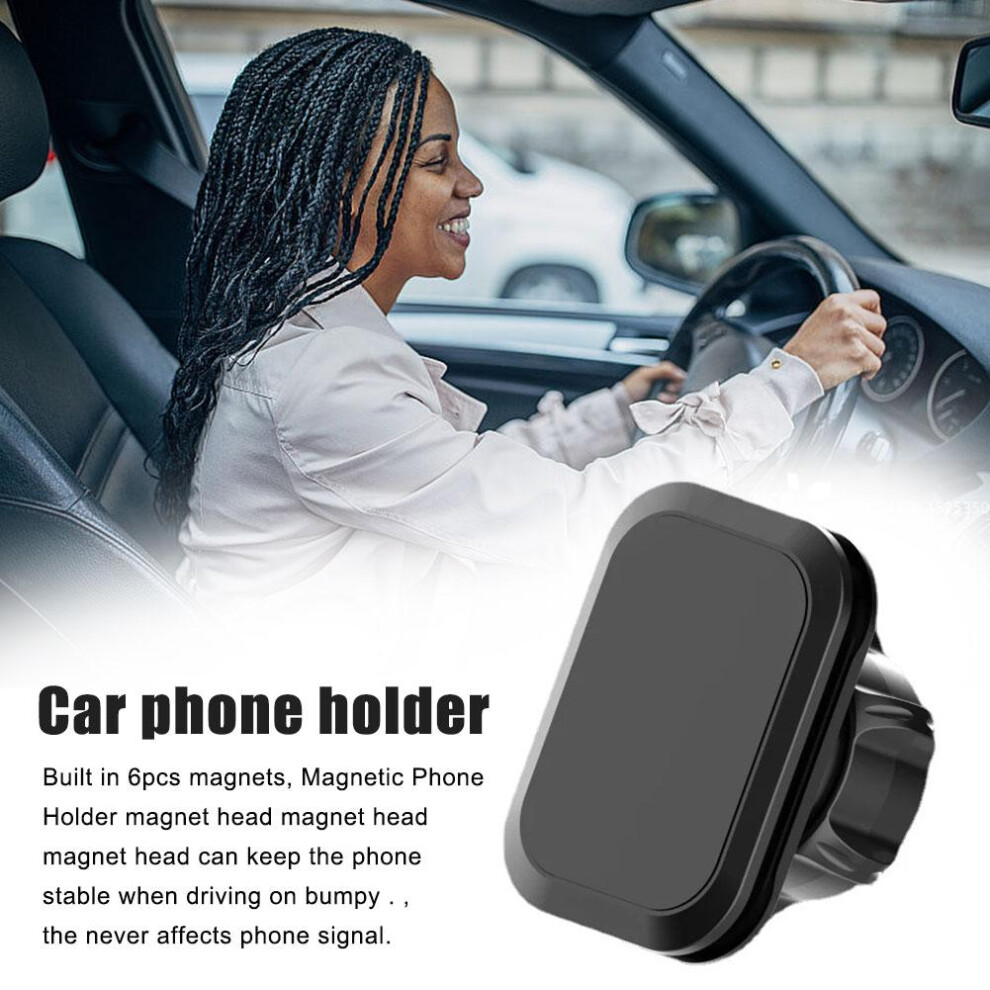 Multi-Functional Car Phone Holder Adjustable Air Vent Mounted Hands Free Smartphone Stand Auto Dashboard Magnetic Phone Bracket 6935161550962